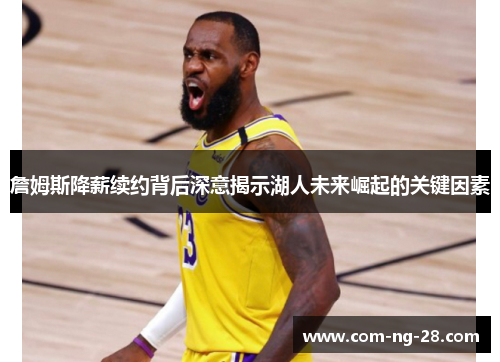 詹姆斯降薪续约背后深意揭示湖人未来崛起的关键因素