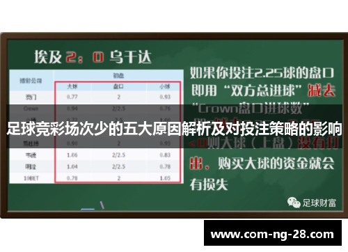 足球竞彩场次少的五大原因解析及对投注策略的影响