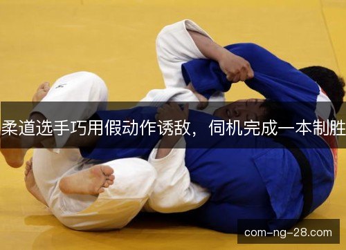 柔道选手巧用假动作诱敌，伺机完成一本制胜